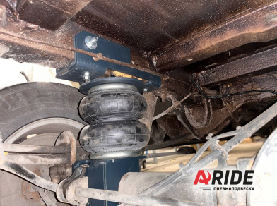 Рис. 7 Наши проекты: Установка пневмоподвески на Mercedes-Benz Sprinter W906