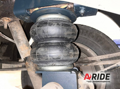 Рис. 6 Наши проекты: Установка пневмоподвески на Mercedes-Benz Sprinter W906