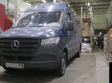 Рис. 1 Наши проекты: Установка пневмоподвески Mercedes Sprinter