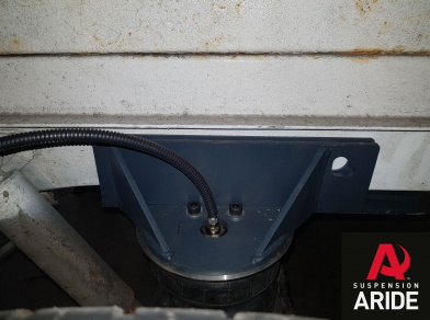 Рис. 10 Наши проекты: Пневмоподвеска на Mercedes Sprinter 3 для грузоподъемности - Этапы установки