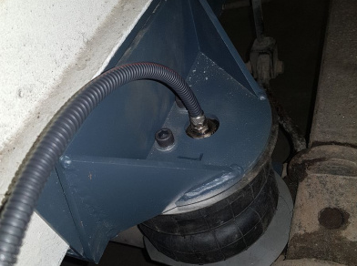 Рис. 11 Наши проекты: Пневмоподвеска на Mercedes Sprinter 3 для грузоподъемности - Этапы установки