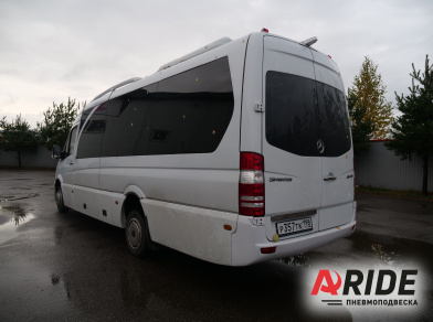 Рис. 2 Проект 1: вспомогательная пневмоподвеска на Mercedes-Benz Sprinter