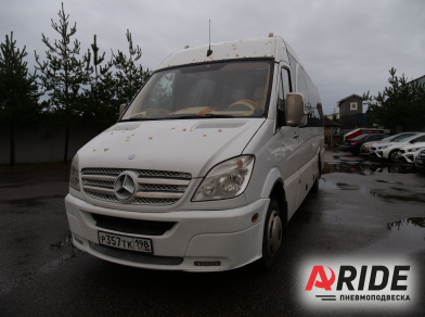 Рис. 1 Проект 1: вспомогательная пневмоподвеска на Mercedes-Benz Sprinter