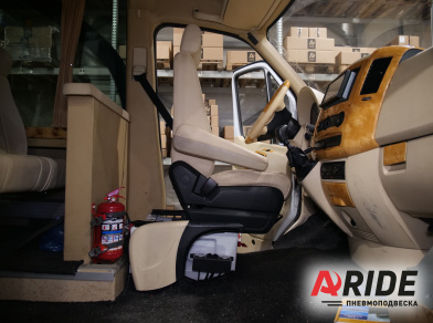 Рис. 4 Проект 1: вспомогательная пневмоподвеска на Mercedes-Benz Sprinter