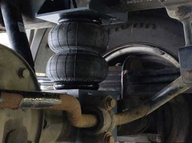 Рис. 2 Наши проекты: Пневмоподвеска на Mercedes Sprinter 5 с гарантией - Этапы установки