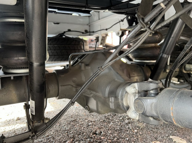 Рис. 9 Наши проекты: Установка пневмоподвески Mercedes Sprinter 516 W907