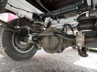 Рис. 7 Наши проекты: Установка пневмоподвески Mercedes Sprinter 516 W907