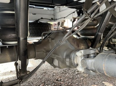 Рис. 9 Наши проекты: Установка пневмоподвески Mercedes Sprinter 516 W907