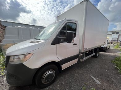 Рис. 1 Наши проекты: Установка пневмоподвески Mercedes Sprinter 516 W907