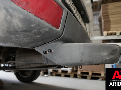 Рис. 7 Наши проекты: Пневмоподвеска на заднюю ось Mercedes Sprinter