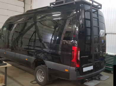 Рис. 2 Наши проекты: Установка задней пневмоподвески на Mercedes-Benz Sprinter в кузове W907