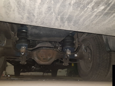 Рис. 4 Наши проекты: Установка задней пневмоподвески на Mercedes-Benz Sprinter в кузове W907