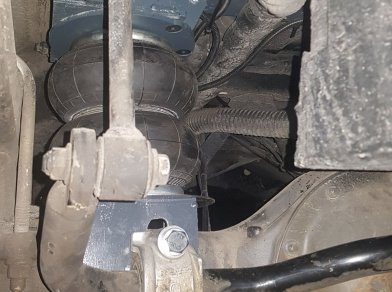 Рис. 5 Наши проекты: Установка задней пневмоподвески на Mercedes-Benz Sprinter в кузове W907