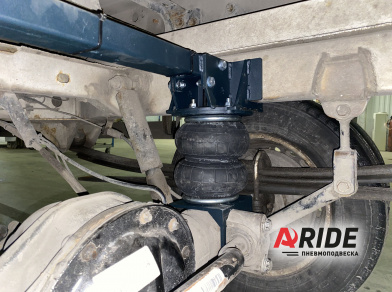 Рис. 5 Наши проекты: Установка пневмодвески на Mercedes-Benz Sprinter 5