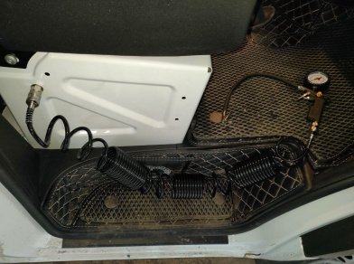 Рис. 5 Наши проекты: Установка пневмоподвески Mercedes Sprinter W907, 516