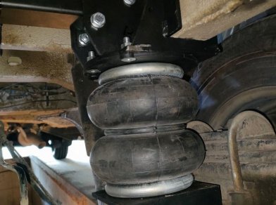 Рис. 2 Наши проекты: Установка пневмоподвески Mercedes Sprinter W907, 516