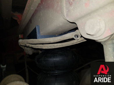 Рис. 6 Наши проекты: Пневмоподвеска на Mercedes Sprinter 5 от компании Арайд - Этапы установки