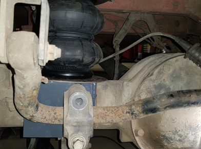 Рис. 5 Наши проекты: Пневмоподвеска на Mercedes Sprinter 5 от компании Арайд - Этапы установки