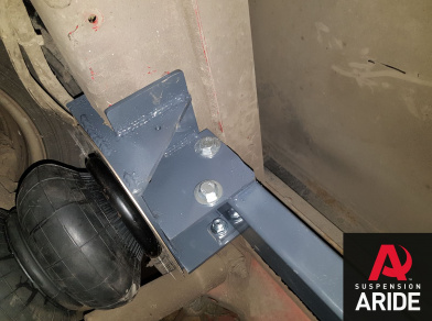 Рис. 3 Наши проекты: Пневмоподвеска на Mercedes Sprinter 5 от компании Арайд - Этапы установки