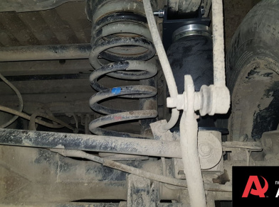 Рис. 4 Наши проекты: Пневмоподвеска на ﻿Mercedes X-class - Этапы установки