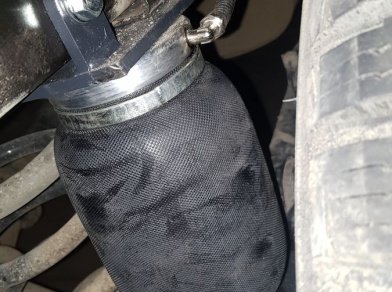 Рис. 3 Наши проекты: Пневмоподвеска на ﻿Mercedes X-class - Этапы установки