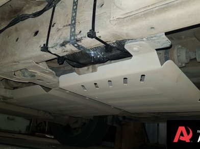 Рис. 2 Наши проекты: Пневмоподвеска на ﻿Mercedes X-class - Этапы установки