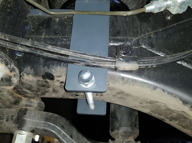 Рис. 1 Наши проекты: Пневмоподвеска на Mitsubishi Canter от производителя - Этапы установки