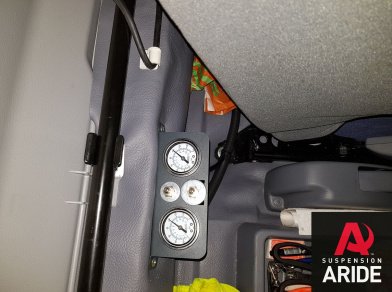 Рис. 11 Наши проекты: Пневмоподвеска на Mitsubishi Canter от производителя - Этапы установки