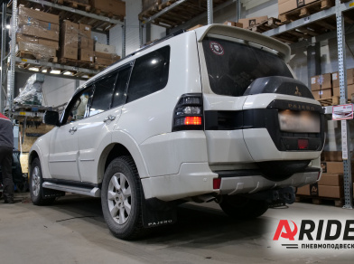 Рис. 2 Наши проекты: Пневматический сигнал на Mitsubishi Pajero