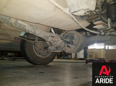 Рис. 8 Наши проекты: Пневмоподвеска на Mitsubishi L200 для грузоподъемности - Этапы установки