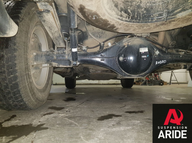 Рис. 7 Наши проекты: Пневмоподвеска на Mitsubishi L200 для грузоподъемности - Этапы установки