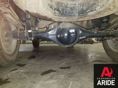 Рис. 6 Наши проекты: Пневмоподвеска на Mitsubishi L200 для грузоподъемности - Этапы установки