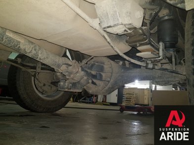 Рис. 9 Наши проекты: Пневмоподвеска на Mitsubishi L200 для грузоподъемности - Этапы установки