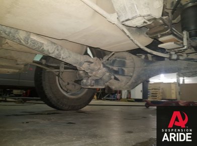 Рис. 8 Наши проекты: Пневмоподвеска на Mitsubishi L200 для грузоподъемности - Этапы установки