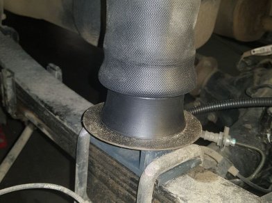 Рис. 3 Наши проекты: Пневмоподвеска на Mitsubishi L200 для грузоподъемности - Этапы установки