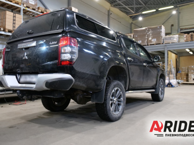 Рис. 2 Наши проекты: Пневмоподвеска Mitsubishi L200