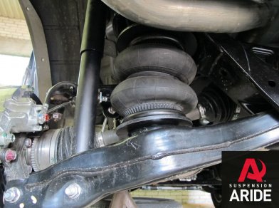 Рис. 8 Наши проекты: Пневмоподвеска на Mitsubishi Pajero в СТО - Этапы установки