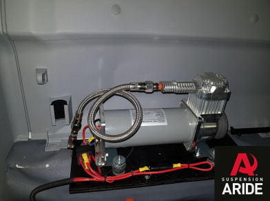 Рис. 8 Наши проекты: Пневмоподвеска на Mitsubishi Canter от компании Арайд - Этапы установки