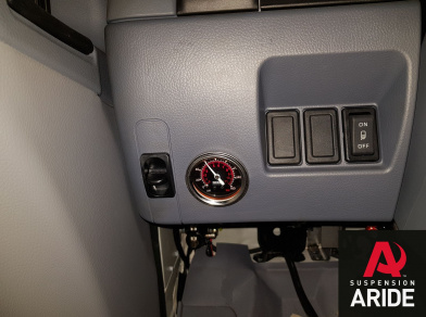 Рис. 6 Наши проекты: Пневмоподвеска на Mitsubishi Canter от компании Арайд - Этапы установки