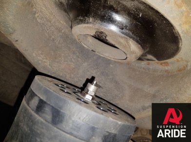 Рис. 7 Наши проекты: установка пневмоэлементов в пружины Nissan Pathfinder 51