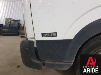 Рис. 2 Наши проекты: Пневмоподвеска на Nissan Cabstar - Этапы установки