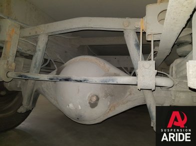 Рис. 7 Наши проекты: Пневмоподвеска на Nissan Cabstar - Этапы установки