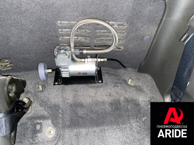 Рис. 6 Наши проекты: Пневмоподвеска на заднюю ось Nissan Navara D40