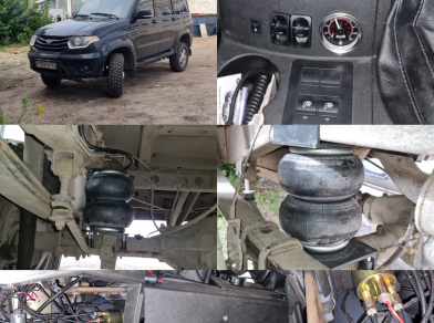 Рис. 10 Наши проекты: Пневмоподвеска Арайд на Газель, Транзит, Ивеко и другие коммерческие автомобили с установкой в Нижнем Новгороде