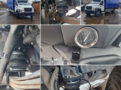 Рис. 4 Наши проекты: Пневмоподвеска Арайд на Газель, Транзит, Ивеко и другие коммерческие автомобили с установкой в Нижнем Новгороде