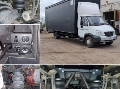 Рис. 6 Наши проекты: Пневмоподвеска Арайд на Газель, Транзит, Ивеко и другие коммерческие автомобили с установкой в Нижнем Новгороде