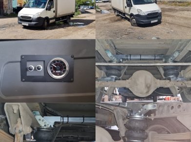 Рис. 5 Наши проекты: Пневмоподвеска Арайд на Газель, Транзит, Ивеко и другие коммерческие автомобили с установкой в Нижнем Новгороде