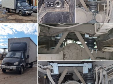 Рис. 3 Наши проекты: Пневмоподвеска Арайд на Газель, Транзит, Ивеко и другие коммерческие автомобили с установкой в Нижнем Новгороде