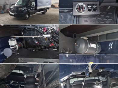 Рис. 1 Наши проекты: Пневмоподвеска Арайд на Газель, Транзит, Ивеко и другие коммерческие автомобили с установкой в Нижнем Новгороде