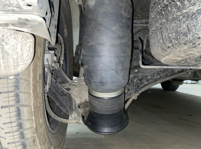 Рис. 4 Наши проекты: Установка задней пневмоподвески ﻿Opel Zafira Life